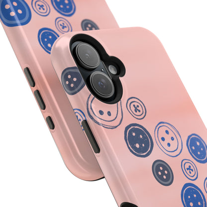 Buttons Magnetic Tough Cases
