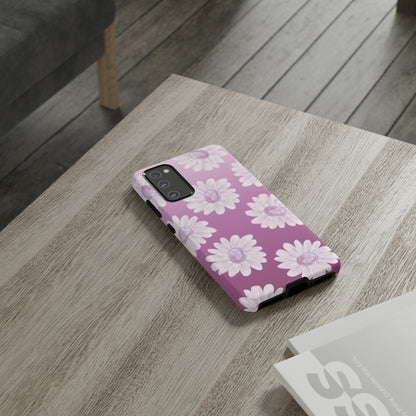 Pink Floral- Tough Case