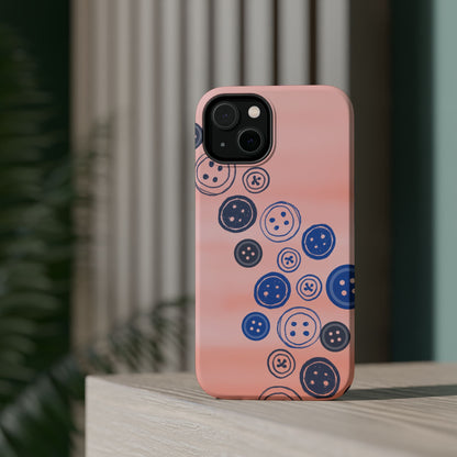 Buttons Magnetic Tough Cases