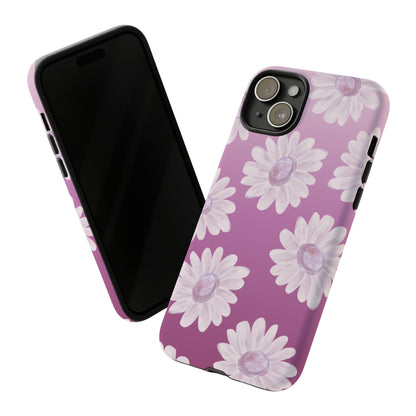 Pink Floral- Tough Case