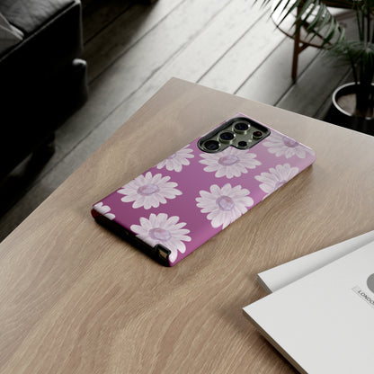 Pink Floral- Tough Case