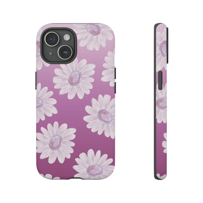 Pink Floral- Tough Case
