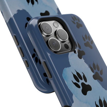 Paw Print Magnetic Tough Cases
