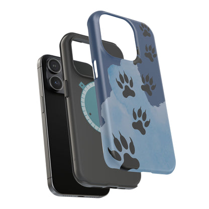 Paw Print Magnetic Tough Cases