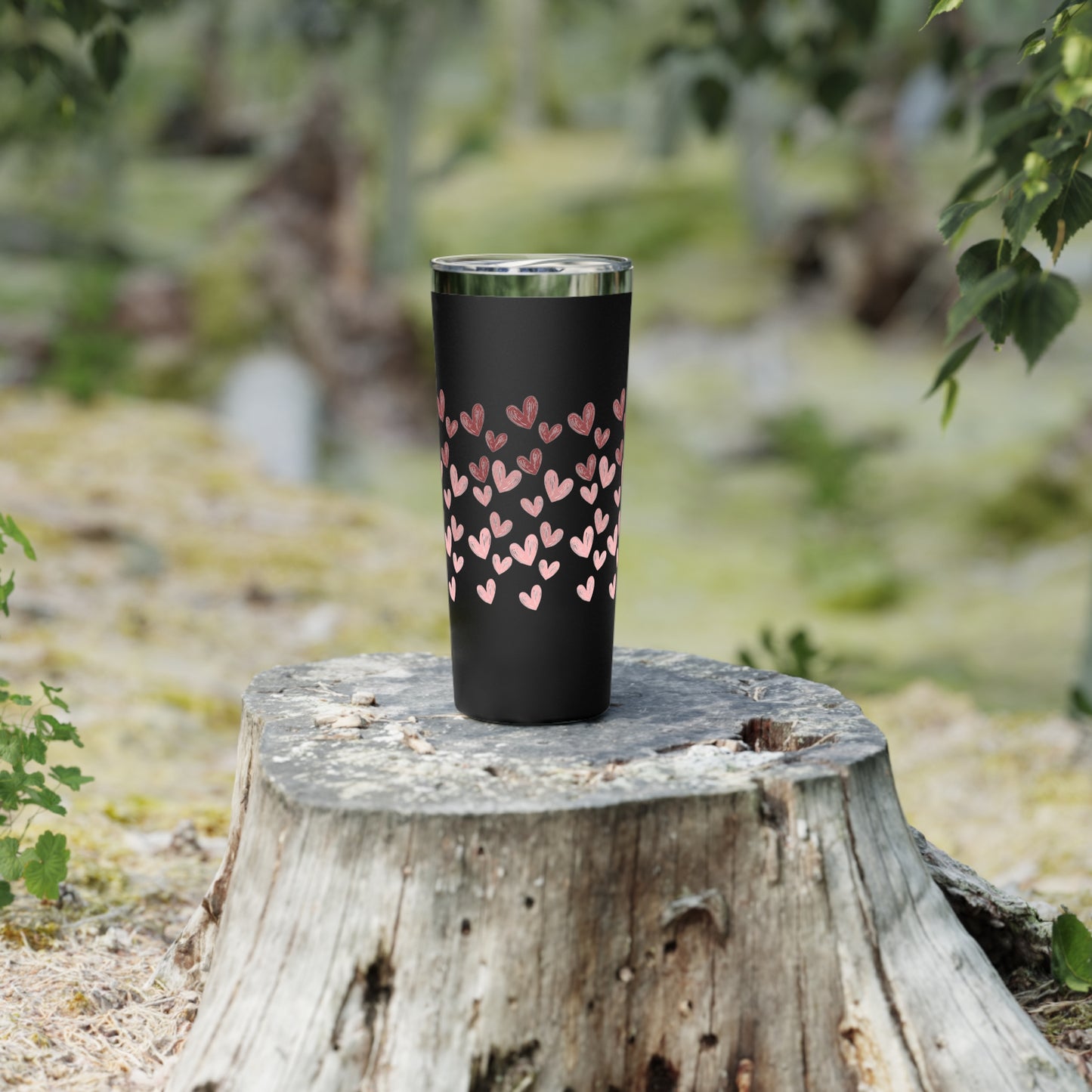 Hearts Insulated Tumbler, 22oz