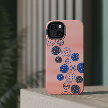 Buttons Magnetic Tough Cases