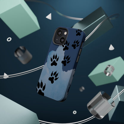 Paw Print Magnetic Tough Cases