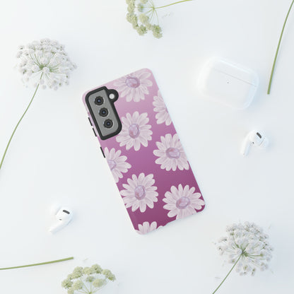 Pink Floral- Tough Case
