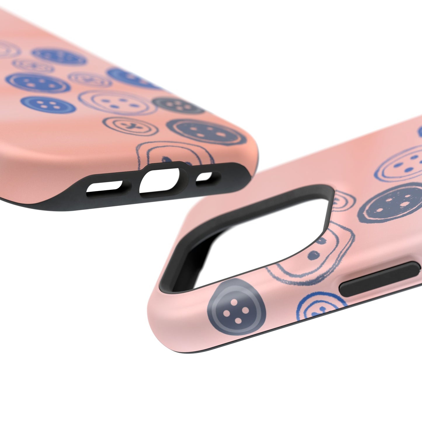 Buttons Magnetic Tough Cases