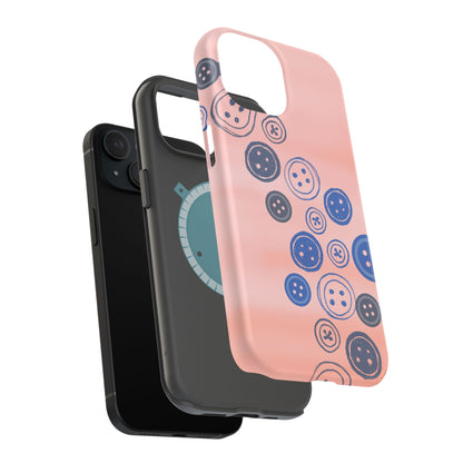 Buttons Magnetic Tough Cases