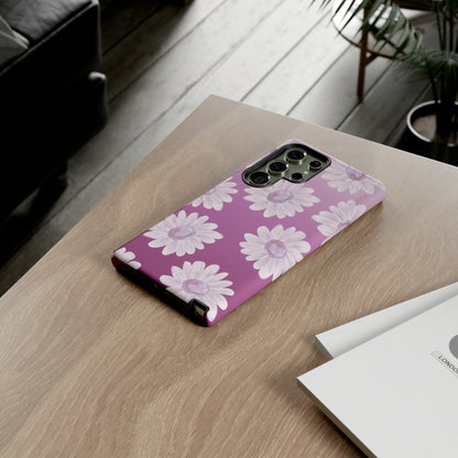 Pink Floral- Tough Case