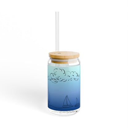 Sail Away Sipper Glass, 16oz