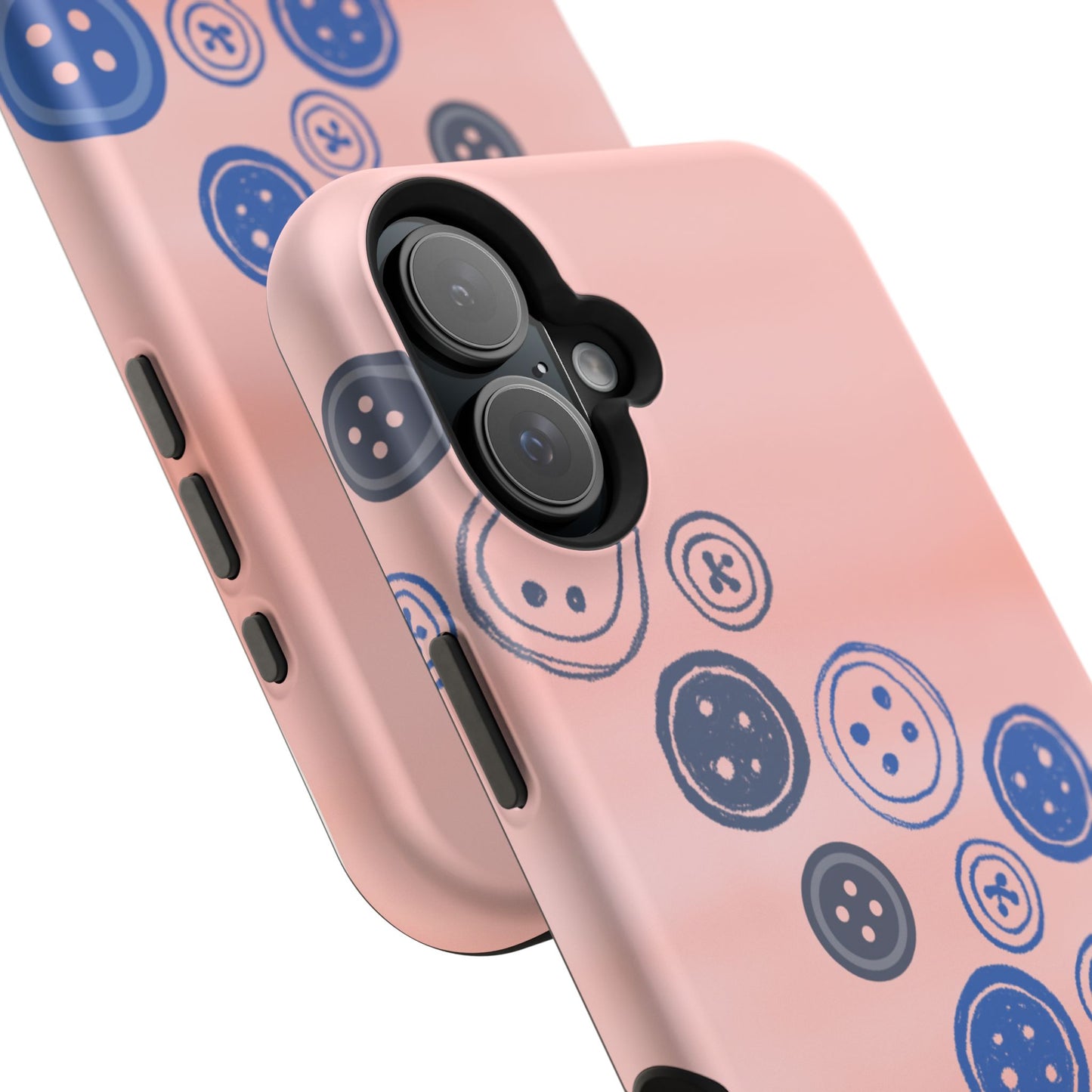 Buttons Magnetic Tough Cases