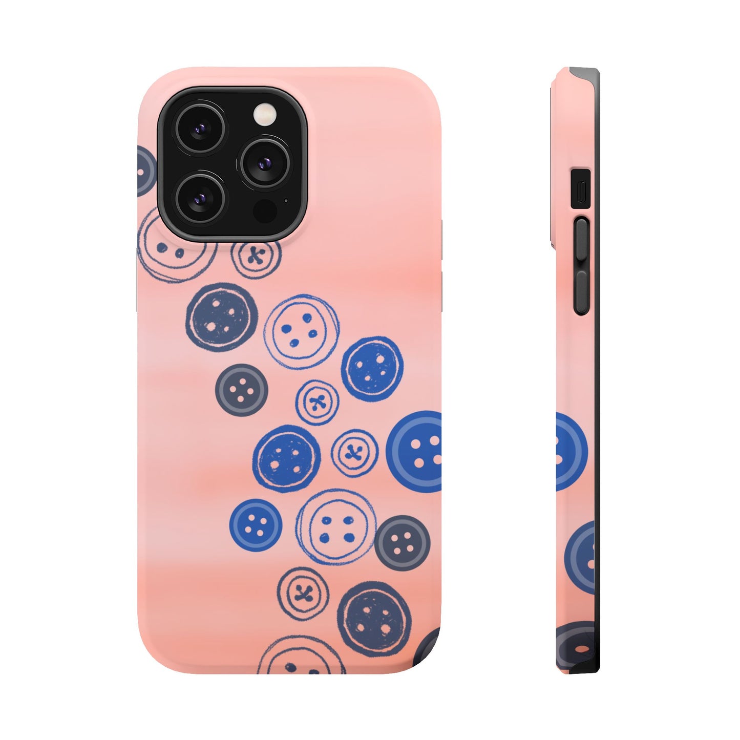 Buttons Magnetic Tough Cases