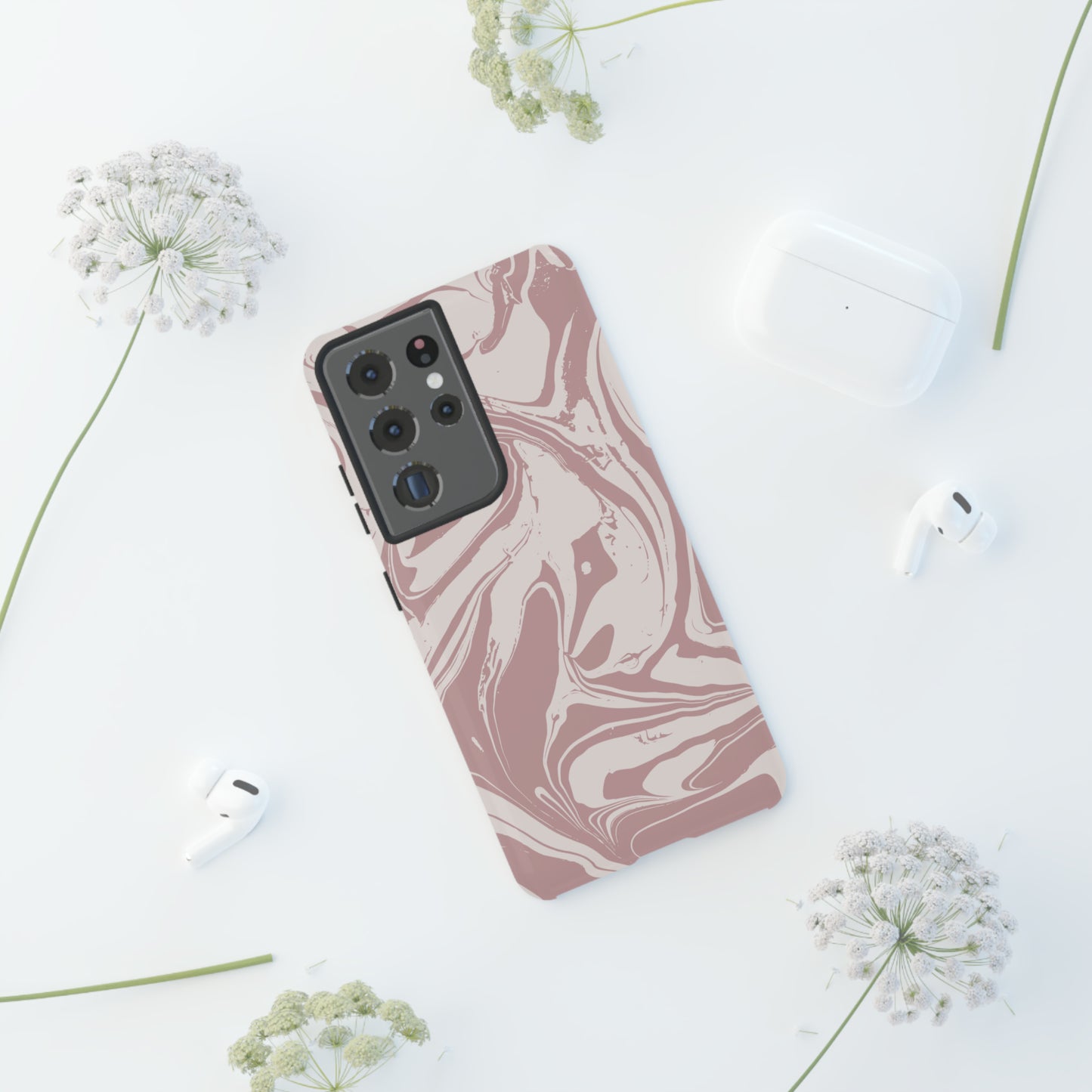 Pink Marble- Tough Case