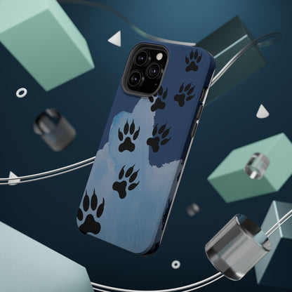 Paw Print Magnetic Tough Cases