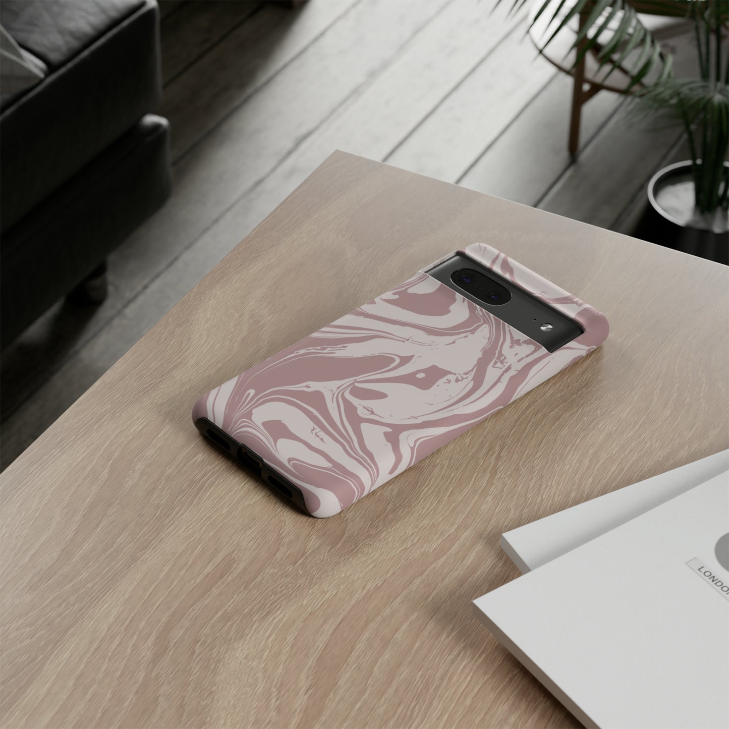 Pink Marble- Tough Case