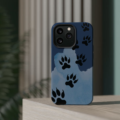 Paw Print Magnetic Tough Cases