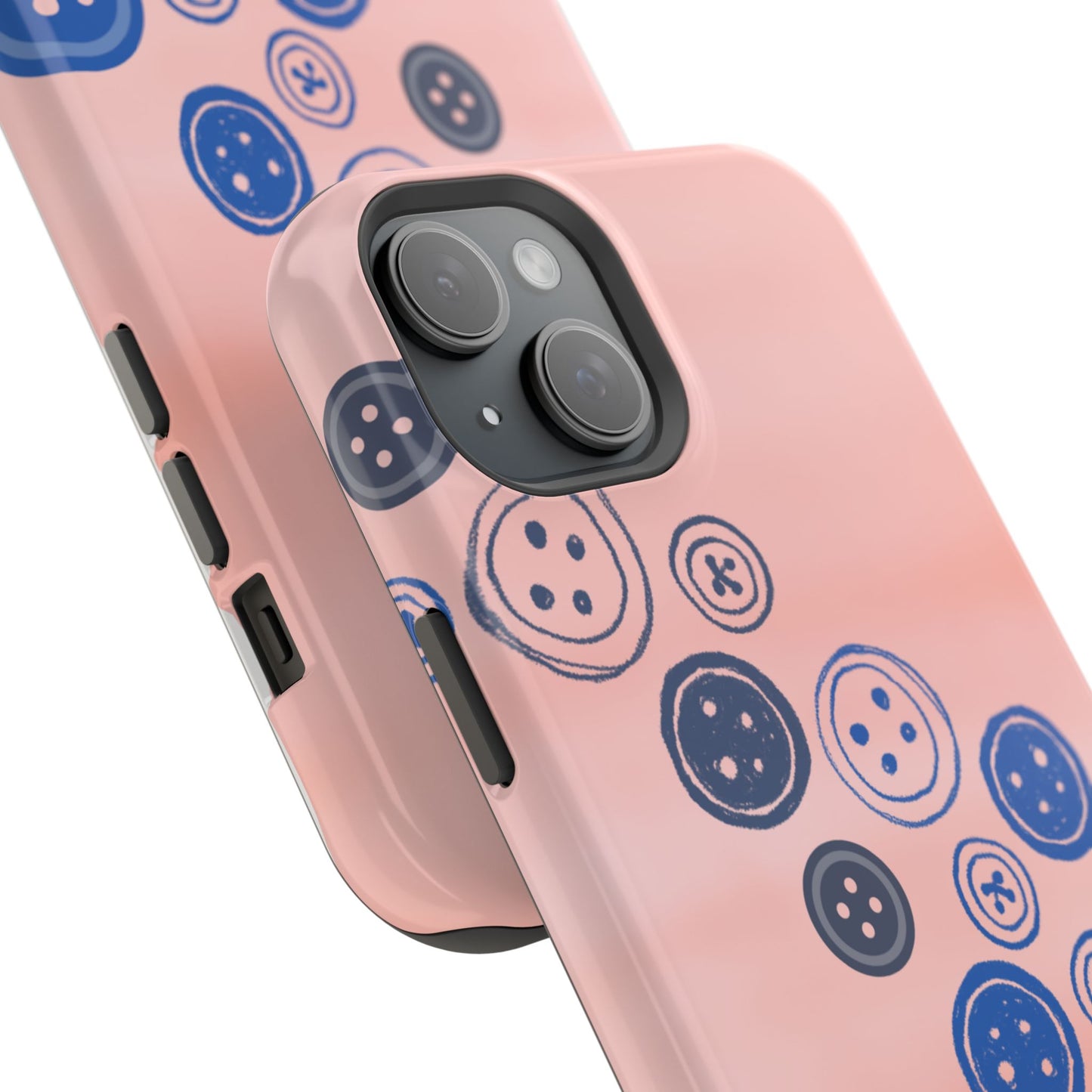 Buttons Magnetic Tough Cases