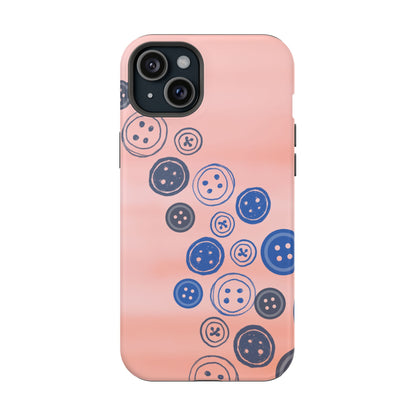 Buttons Magnetic Tough Cases