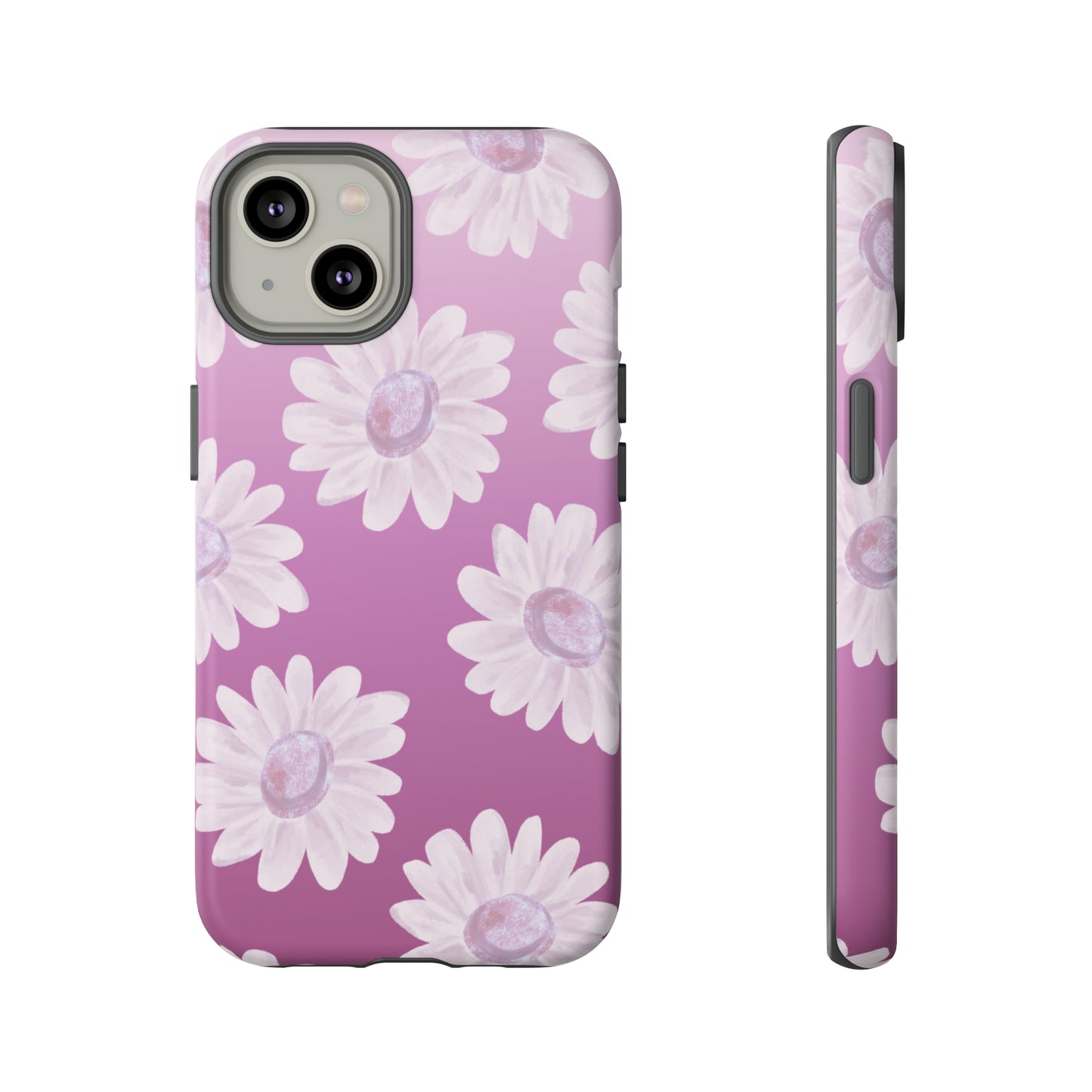 Pink Floral- Tough Case