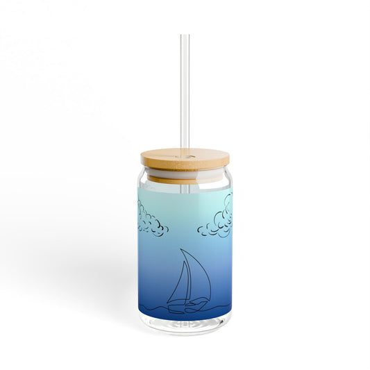 Sail Away Sipper Glass, 16oz