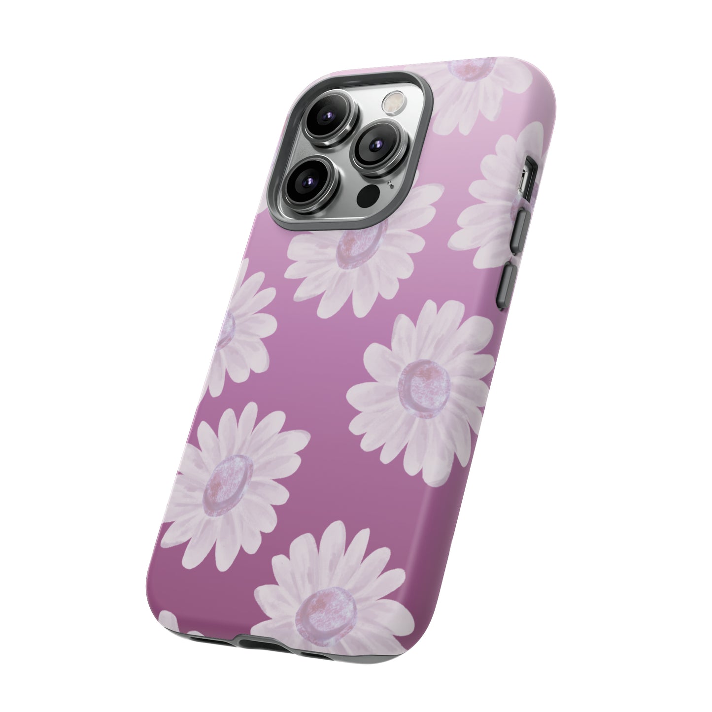 Pink Floral- Tough Case