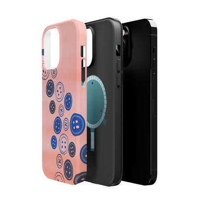 Buttons Magnetic Tough Cases