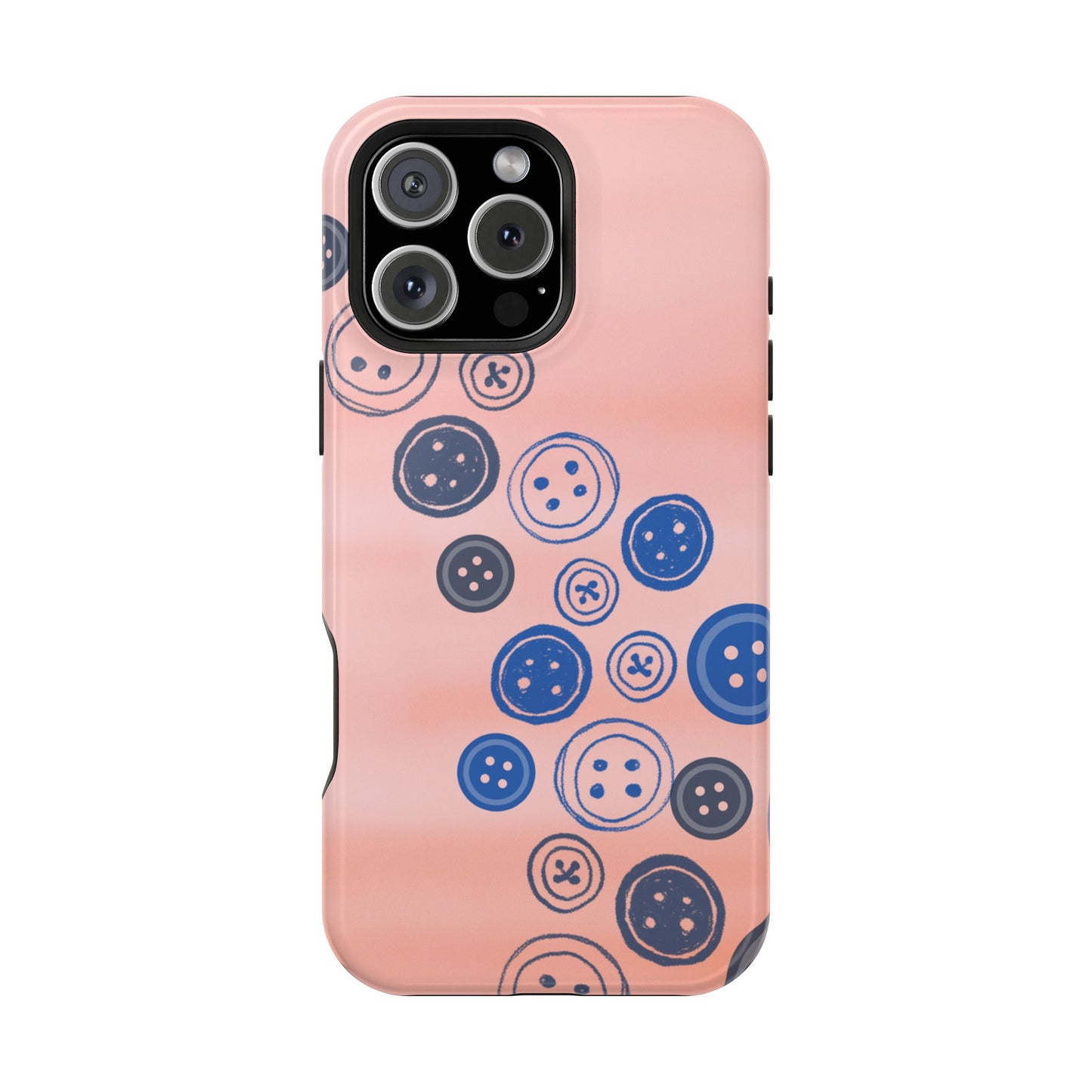 Buttons Magnetic Tough Cases