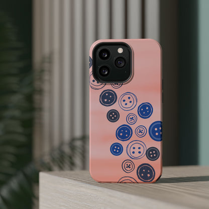 Buttons Magnetic Tough Cases