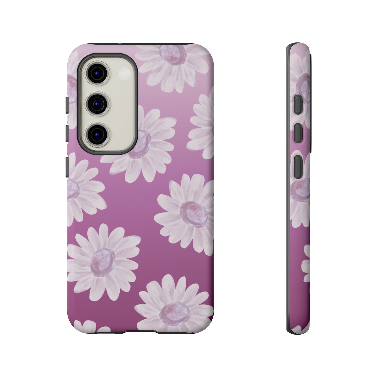 Pink Floral- Tough Case