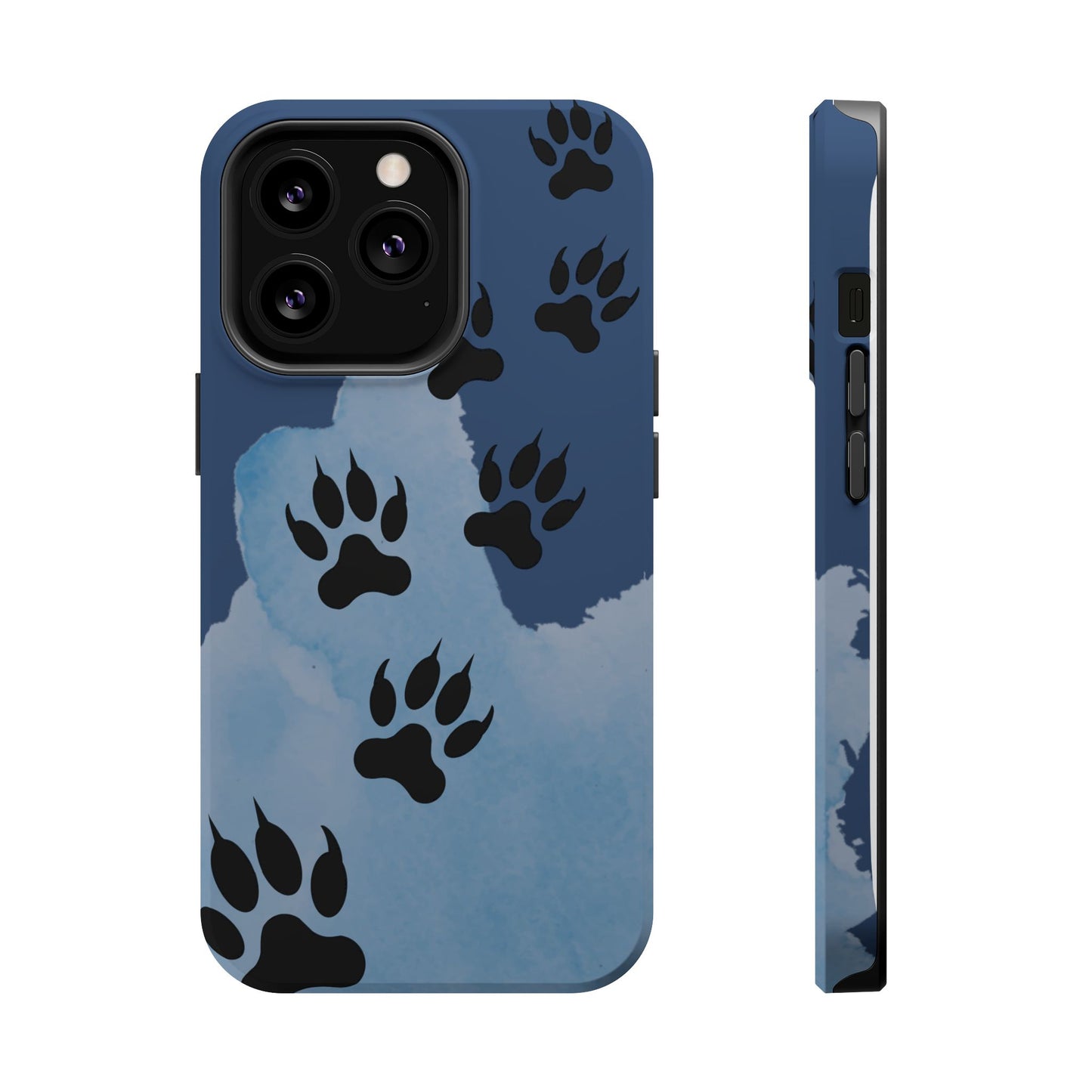 Paw Print Magnetic Tough Cases