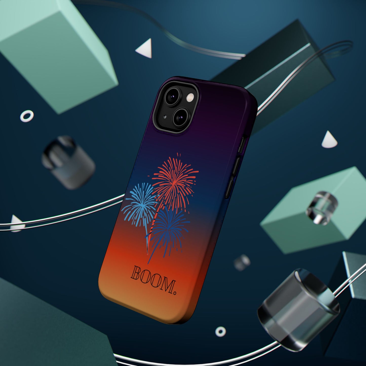 Fire Works Magnetic Tough Cases