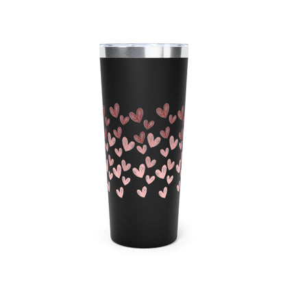 Hearts Insulated Tumbler, 22oz