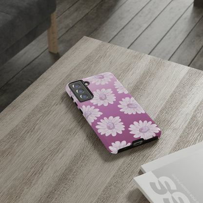 Pink Floral- Tough Case