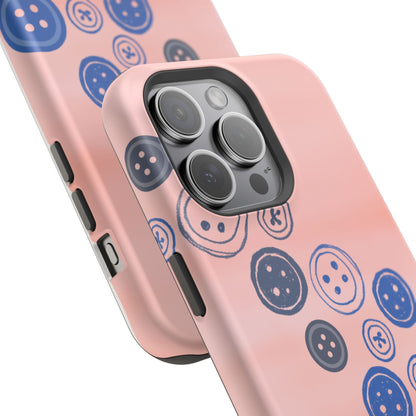 Buttons Magnetic Tough Cases
