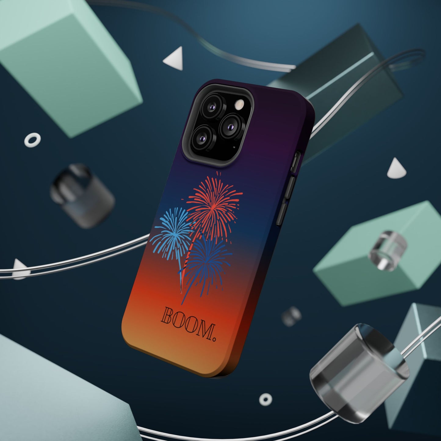 Fire Works Magnetic Tough Cases