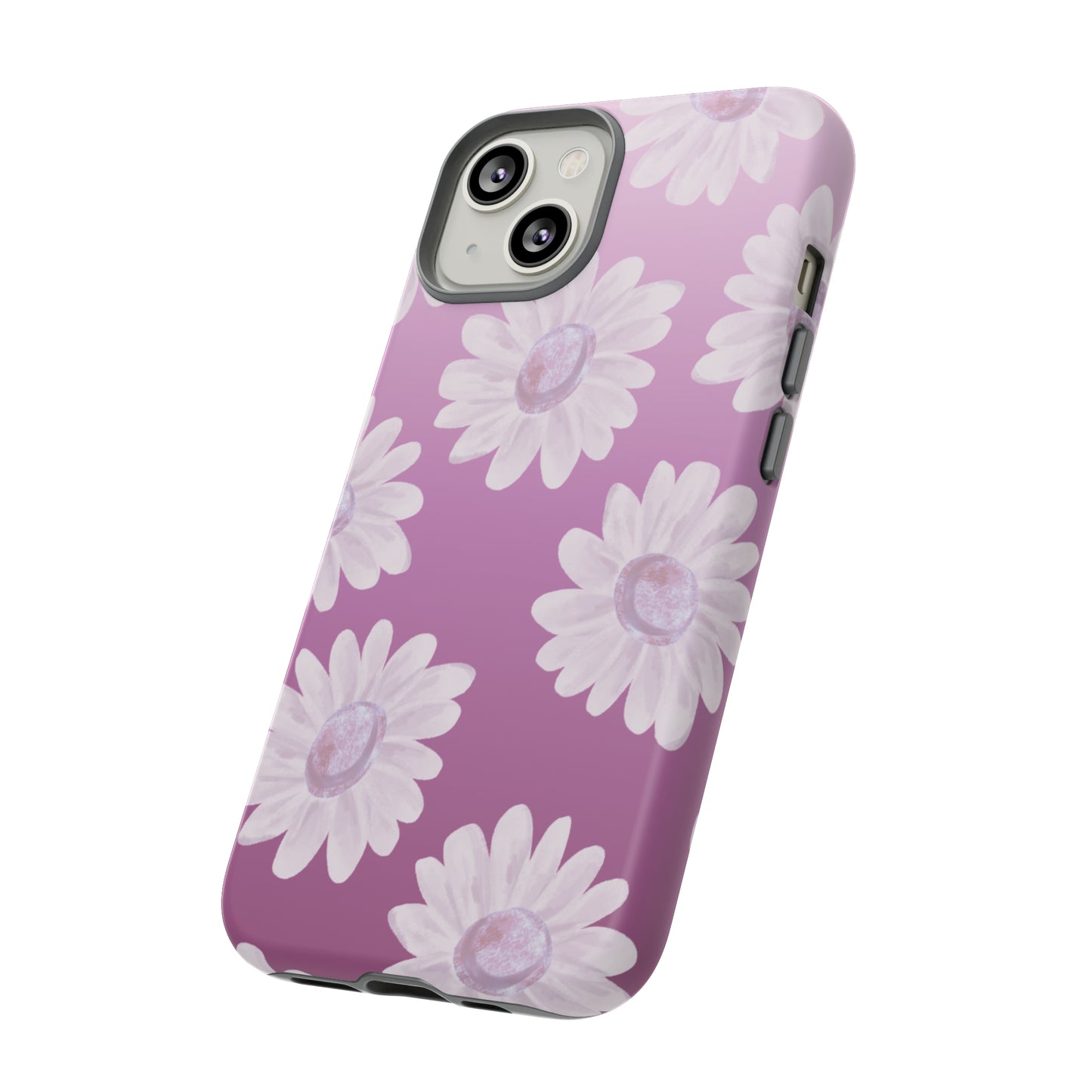 Pink Floral- Tough Case