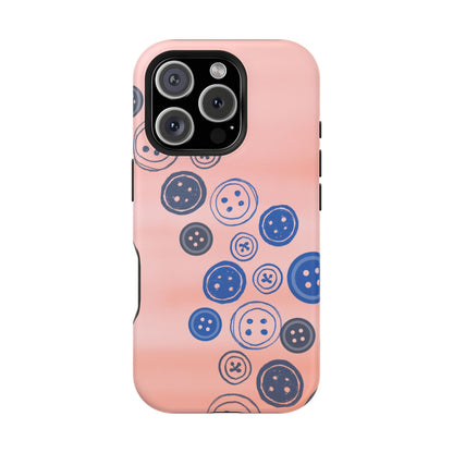 Buttons Magnetic Tough Cases