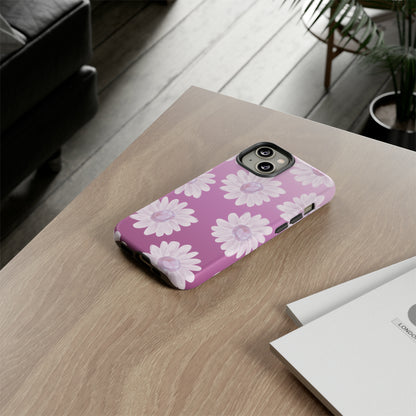 Pink Floral- Tough Case
