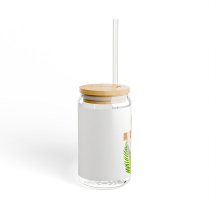 Cross Sipper Glass, 16oz