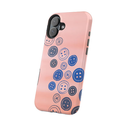 Buttons Magnetic Tough Cases