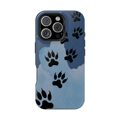 Paw Print Magnetic Tough Cases
