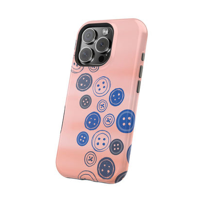 Buttons Magnetic Tough Cases
