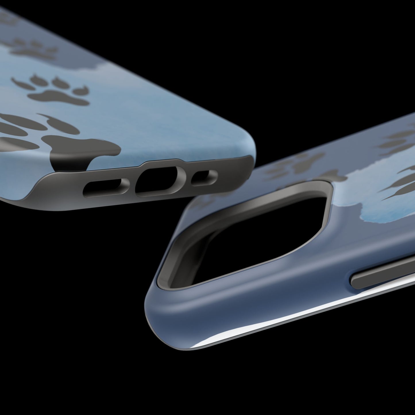 Paw Print Magnetic Tough Cases