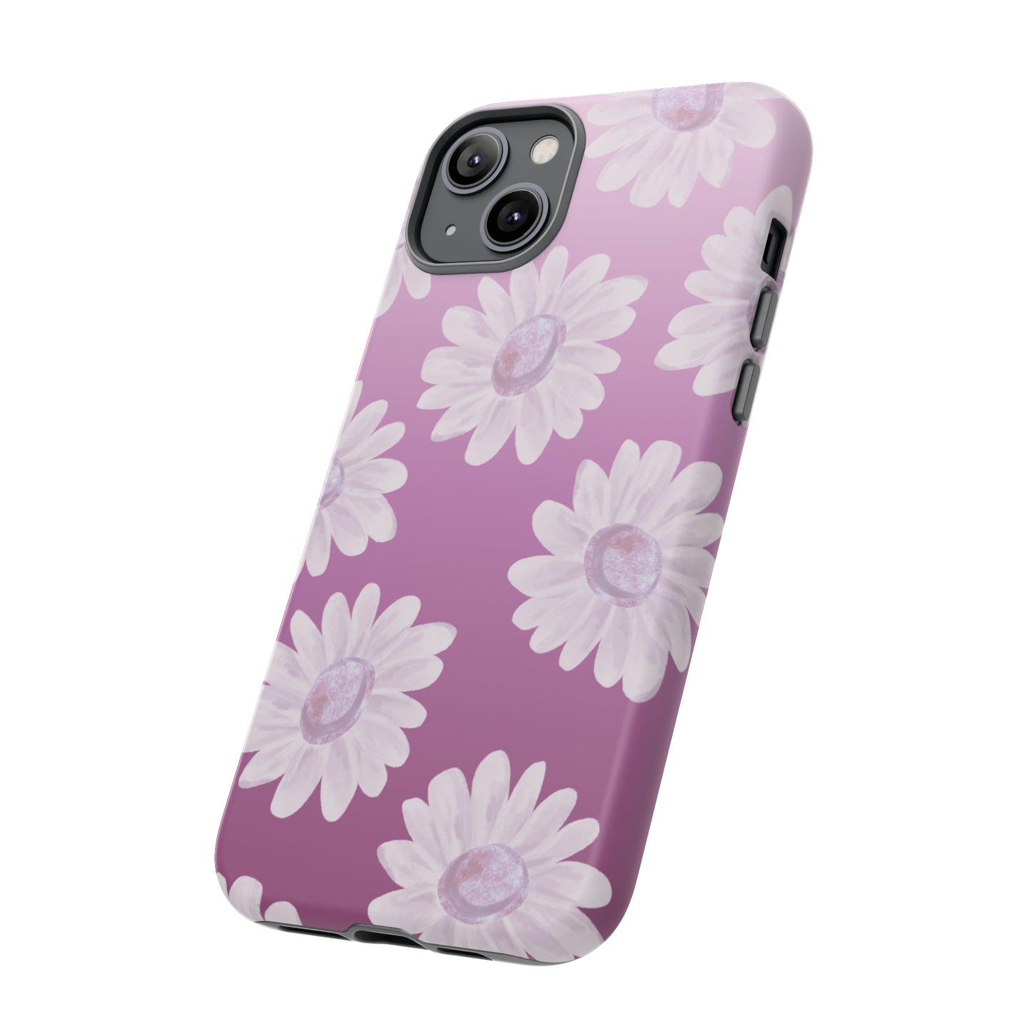 Pink Floral- Tough Case