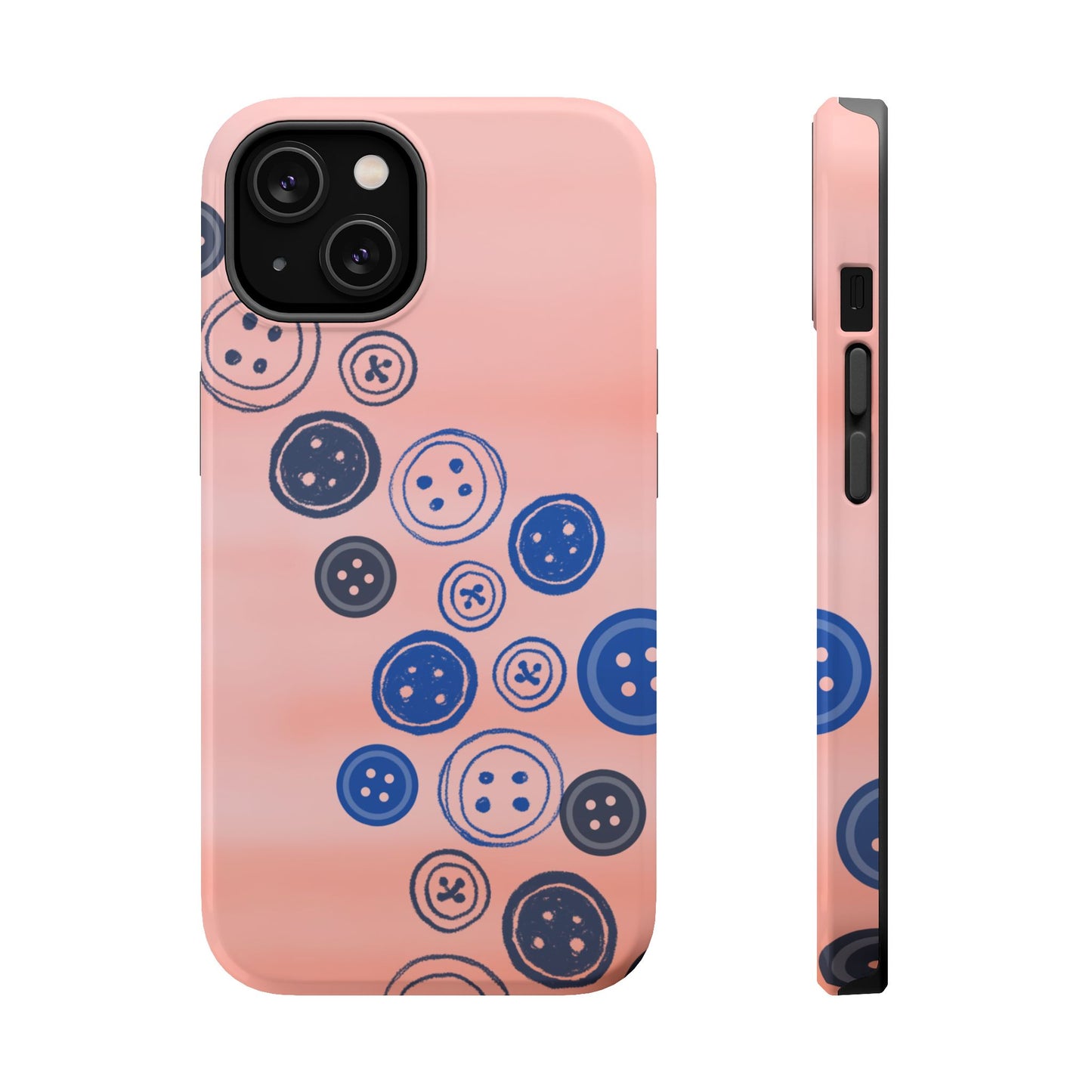 Buttons Magnetic Tough Cases