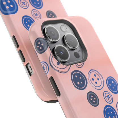 Buttons Magnetic Tough Cases