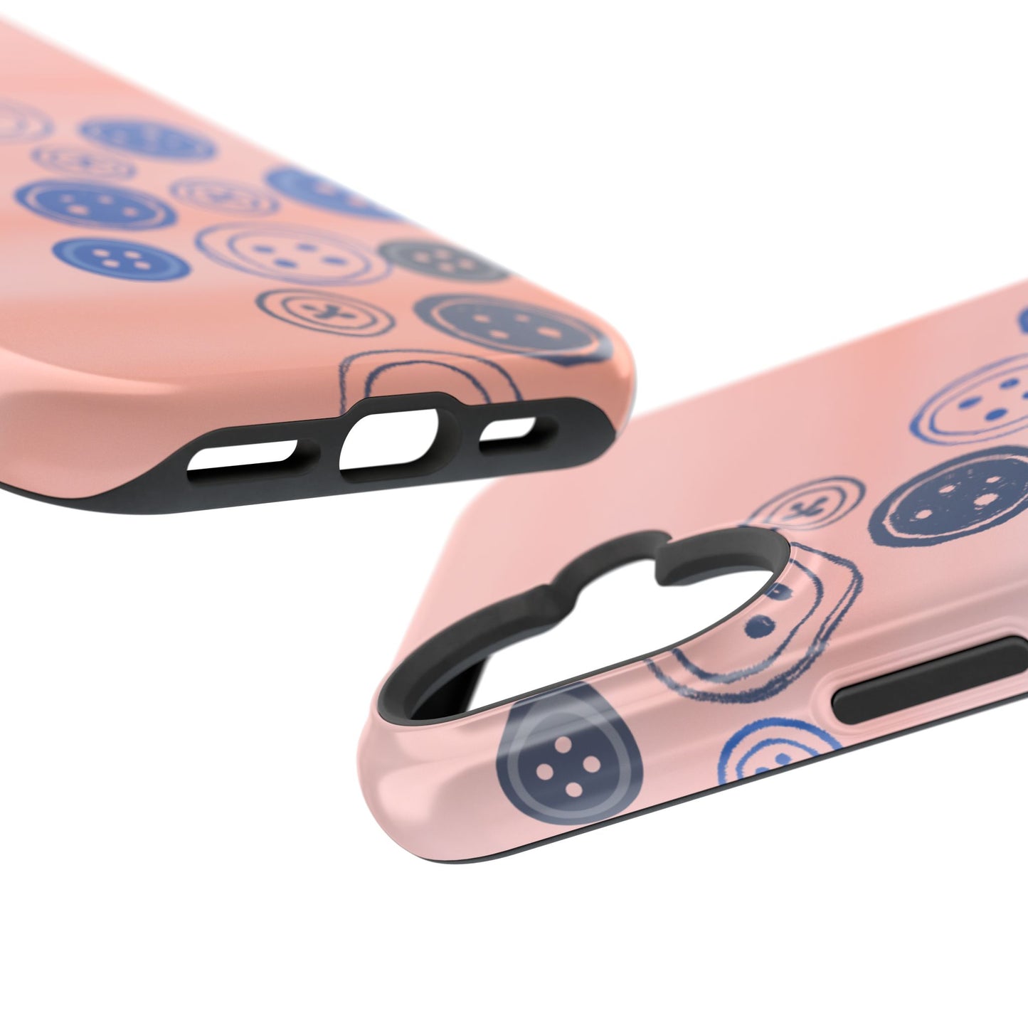 Buttons Magnetic Tough Cases