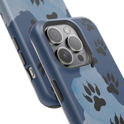Paw Print Magnetic Tough Cases